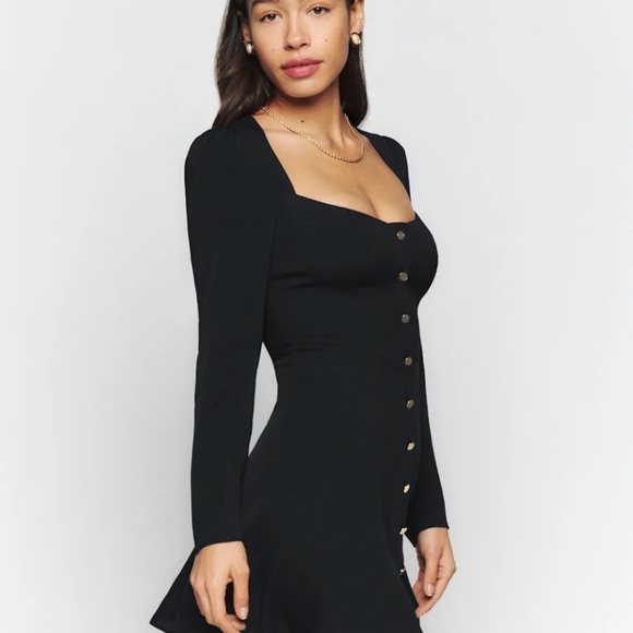 Reformation Dresses & Skirts - Reformation Indira Dress Black Size 4